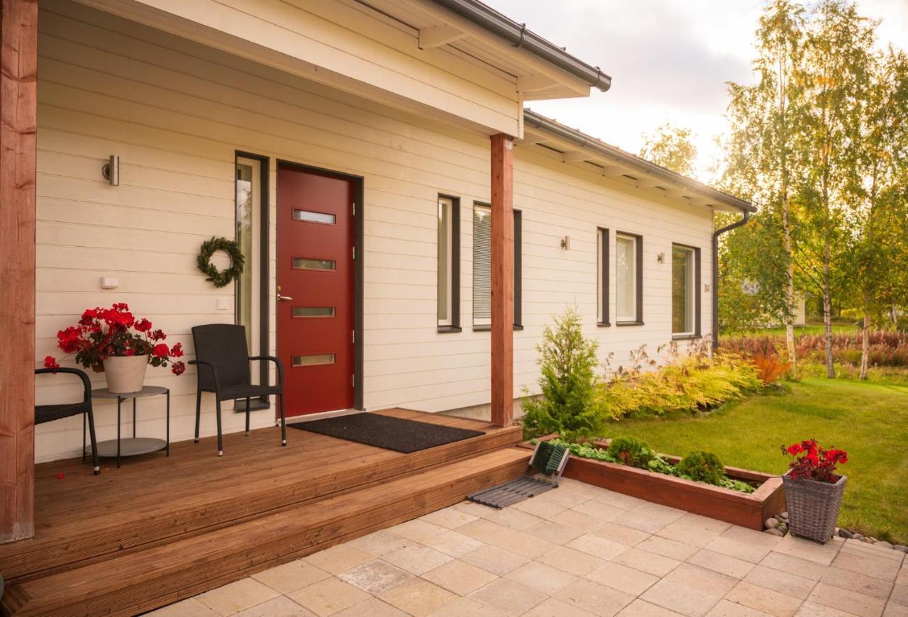 Villa Puistola & Sauna, Near Santa'S Village Rovaniemi Exteriör bild
